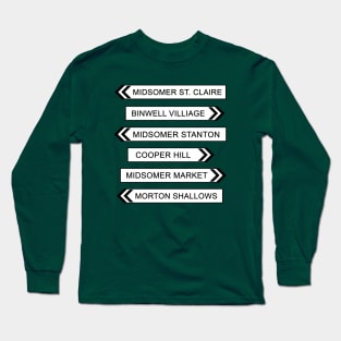 Midsomer Signs Long Sleeve T-Shirt